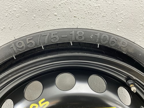 2014 AUDI Q5 SPARE TIRE EMERGENCY WHEEL 195/75/R18-8R0601027 OEM - Picture 7 of 8