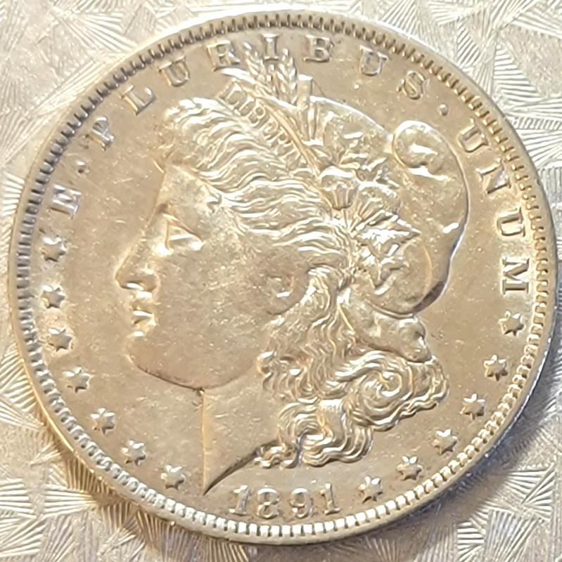 1891-O Morgan Silver Dollar - AU/UNC Better Date - UNIMPOSSIBLE FIND!