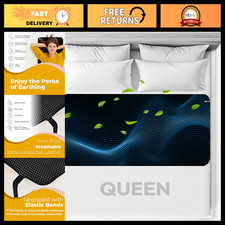 Grounding Sleeping Mat for Bed - Queen Size Mattress Cover Pad 27"x60" - EMF P