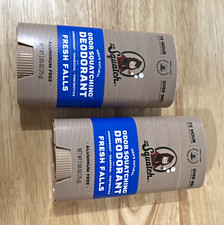Dr. Squatch 2 pack Odor Squatching Deodorant Fresh Falls Aluminum-Free 2.65oz