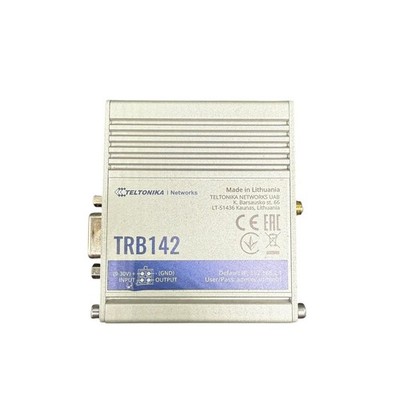 TRB142 Teltonika Industrial Rugged LTE RS232 Gateway