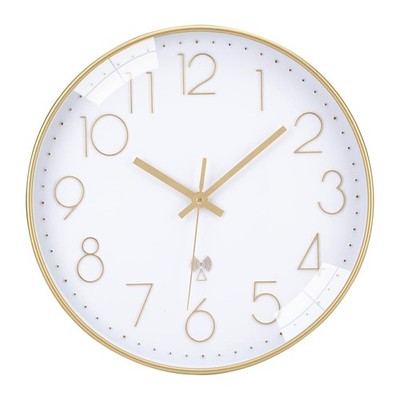 Funkwanduhr 30cm lautlos DCF Wanduhr ohne Ticken Funkuhr Küche Büro modern leise