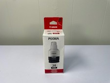 Canon GI-20 PGBK Genuine Black Ink Bottle 170ml PIXMA G5020 G6020 OEM New