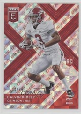 2018 Panini Elite Draft Picks Aspirations Red Variation 34/49 Calvin Ridley 2b2