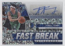 2020-21 Panini Mosaic Auto Fast Break Tyrell Terry #FB-TYT Auto 0c3