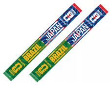 NWT 100 Authentic World Cup Brazil vs. Japan Match Scarf Bank Exclusive
