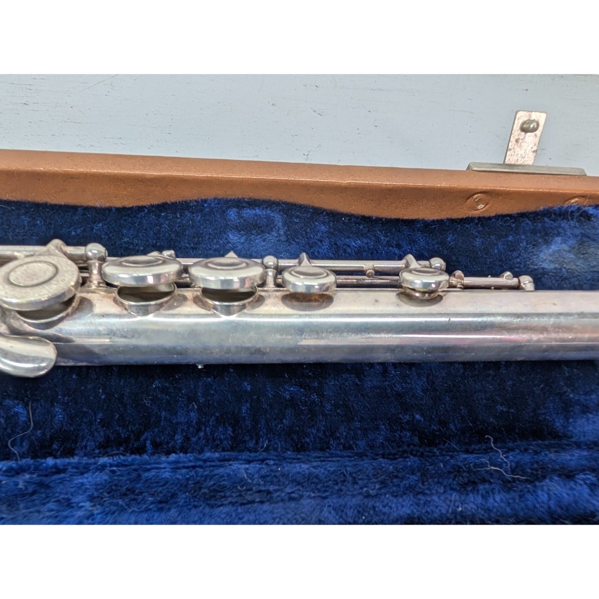 ARTLEY Sterling Silver Plated Body Flute w/ Case Nogales Ariz 18-0