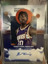 2025-26 Topps - Contemporary Marks Rasheer Fleming #CM-RF (AU, RC)