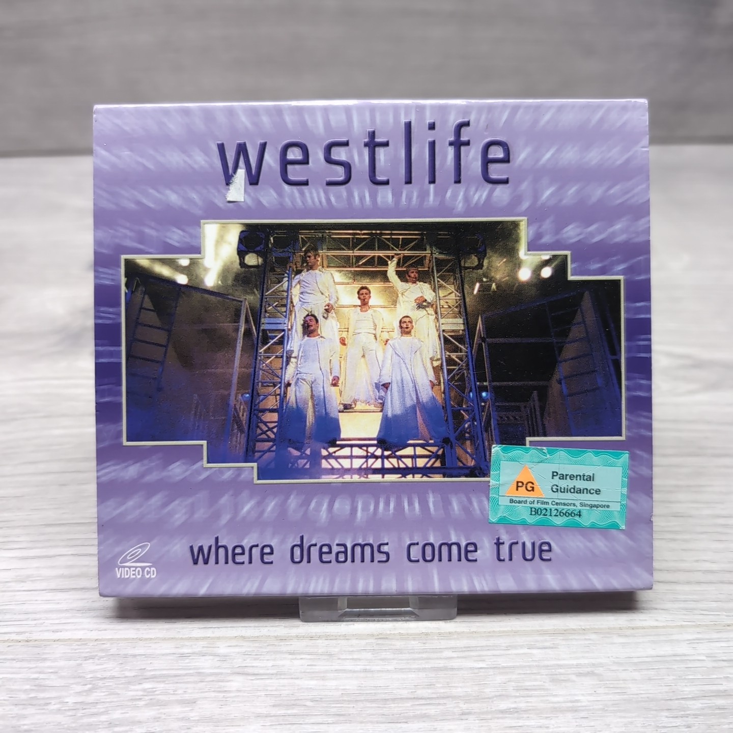 Westlife - Where Dreams Come True - Video CD 2 Discs - 2001 BMG - Taiwan - VGC