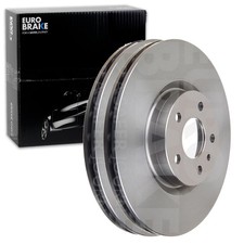 2X EUROBRAKE BREMSSCHEIBEN 284mm BELÜFTET VORNE PASSEND FÜR ALFA ROMEO 147 156