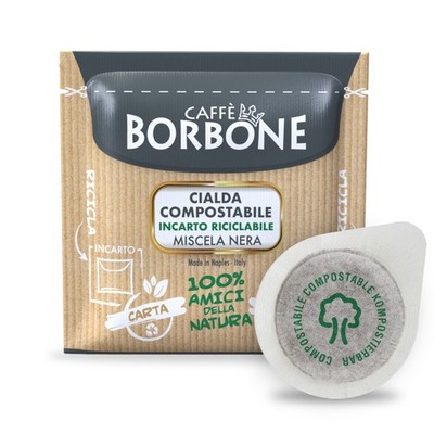 CAFFÈ BORBONE - MISCELA NERA - Box 150 PODS ESE44 7.2g (0.3oz)