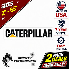 Caterpillar Heavy Equipment Vinyl Decal Car Window Toolbox Laptop Bumper Sticker Caterpillar Heavy Equipment Vinyl Decal Car Window Toolbox Laptop Bumper Sticker