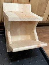 Pine Wood Robin Nesting Box~Dove Nesting Box~Cardinal Home~phoebe Nesting Box