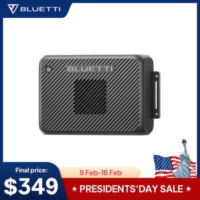 BLUETTI Charger 2 1200W Car Alternator Charger DC-DC Charger for Power Stations