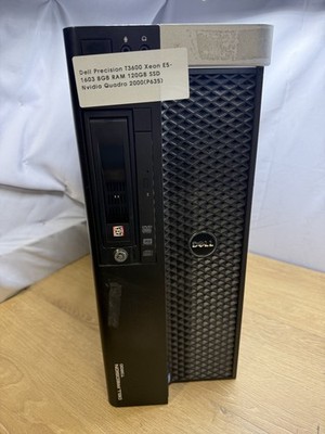 Dell Precision T3600 Xeon E5-1603 8GB RAM 120GB SSD Nvidia Quadro 2000 (P635)