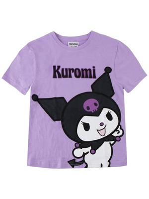 Kuromi T-Shirt - Hello Kitty Shirt aus Jersey Gr.116 -152 cm