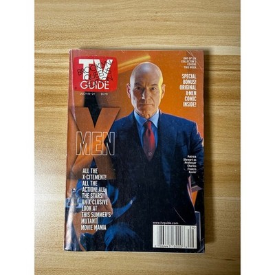 TV Guide X-Men The Movie Special Edition Patrick Stewart 1999