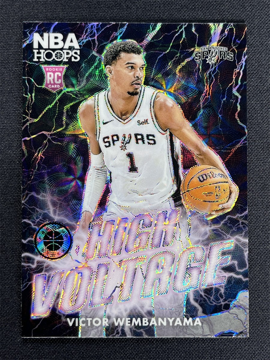 Victor Wembanyama 2023 Hoops Premium Stock #10 High Voltage /(SSP