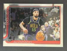 2025-26 Topps Chrome Basketball #144 - Jose Alvarado - New Orleans Pelicans