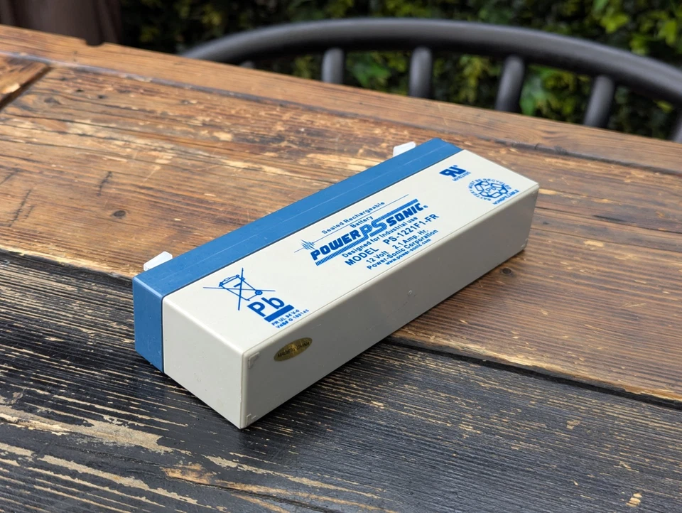 PS-1221 Power-Sonic PS1221 12v 2.1Ah Rechargeable Sealed Lead Acid 12 V Battery - Image 4 of 4