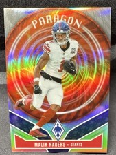Malik Nabers 2025 Panini Phoenix Paragon Silver  #5 Giants NFL