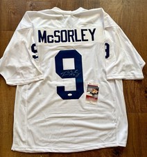 Trace McSorley Signed Penn State Jersey Silver Ink, COA, Size XXL