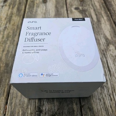 Pura Mini Smart Fragrance Diffuser Alexa/Google, Orange Blossom Oil 0.33oz