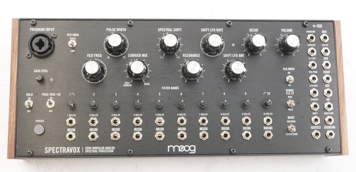 MOOG Spectravox Semi-Modular Analog Spectral Processor | eBay