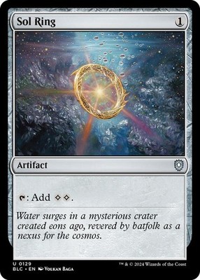 1x Sol Ring - Commander: Bloomburrow - NM  -  MTG