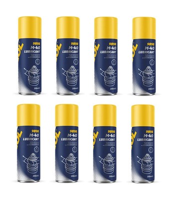 Mannol 9898 M-40 Rust Dissolver Rostlöser 8x200ml Rostentferner, Schraubenlöser