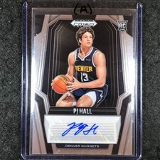2024-25 Prizm Black PJ HALL Rookie Signatures Auto Base #PJH (A)