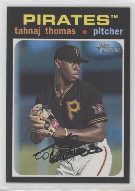 Tahnaj Thomas #35 2020 Topps Heritage Minor League Baseball