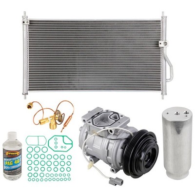 A/C Kit w/ AC Compressor Condenser & Drier For Acura Integra 1998-2001