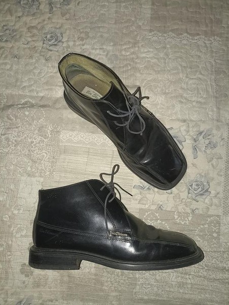 Men Ben Sherman Boots Black Leather 40.5