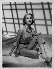 1950s GRACE KELLY STYLISH POSE STUNNING PORTRAIT ORIGINAL VINTAGE PHOTO MA77