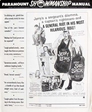 THE SAD SACK great PRESSBOOK (1957)