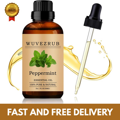 Peppermint Essential Oil 30ml 1 fl oz 100% Pure Natural Aromatherapy