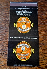 Vintage Matchbook: Catacombs Restaurant & Bar, Fort Collins, CO