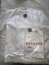 Bragard Grand Chef Executive Chef Jacket – Short Sleeve – White – Size 52 FR – B