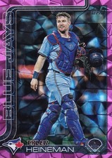 TYLER HEINEMAN TOPPS UPDATE PINK DIAMANTE FOIL BLUE JAYS #US-91 2025 25