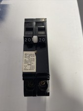 CROUSE-HINDS 20 AMP MH220 DOUBLE POLE 120/240 VOLT CIRCUIT BREAKER