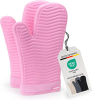 Silikon Ofenhandschuhe Paar - Topfhandschuhe Zum Kochen & Backen, Backhandschuhe
