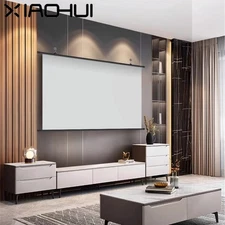 110INCH Foldable Projector Screen 16:9 HD Home Cinema Theater 3D Movie bundle