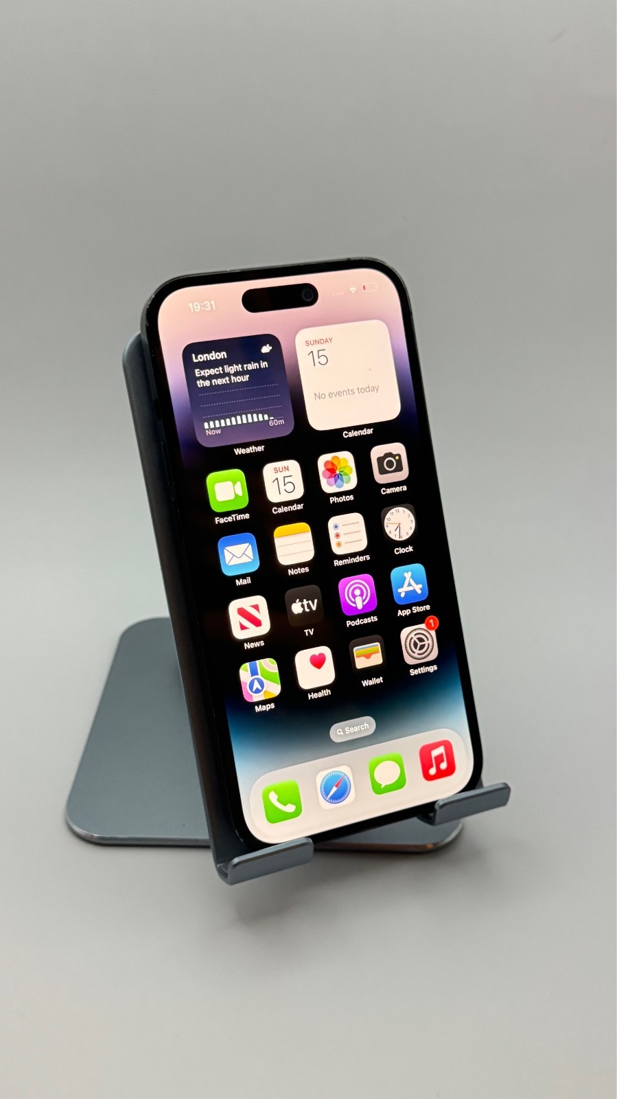 Apple iPhone 14 Pro - 128GB - Space Black (Unlocked)  - CRACKED BACK