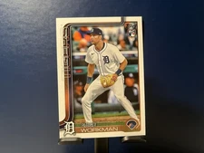 Gage Workman (RC) 2025 Topps Update #US118 Rookie Card Detroit Tigers NM