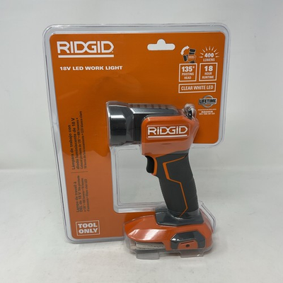 #ad Ridgid 18V Volt Cordless LED Work Light 400 Lumens R8695 *Tool Only* $35.99