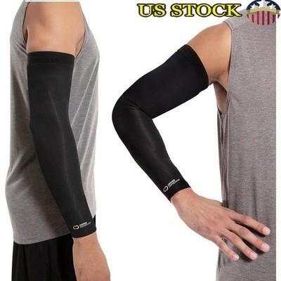 Compression Arm Sleeve Pain Relief Support Elbow Arthritis Tendonitis Recovery