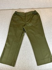 Boy Scouts of America Pants Mens 42x28 Olive Green Cargo BSA Uniform Vintage