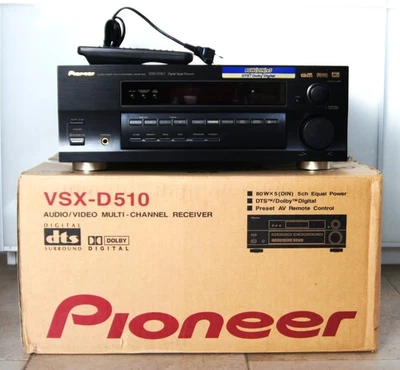 Pioneer VSX-D510 MYXJIEW Dolby Digital V-Receiver HiFi Verstärker OVP Neuwertig - Bild 1 von 4