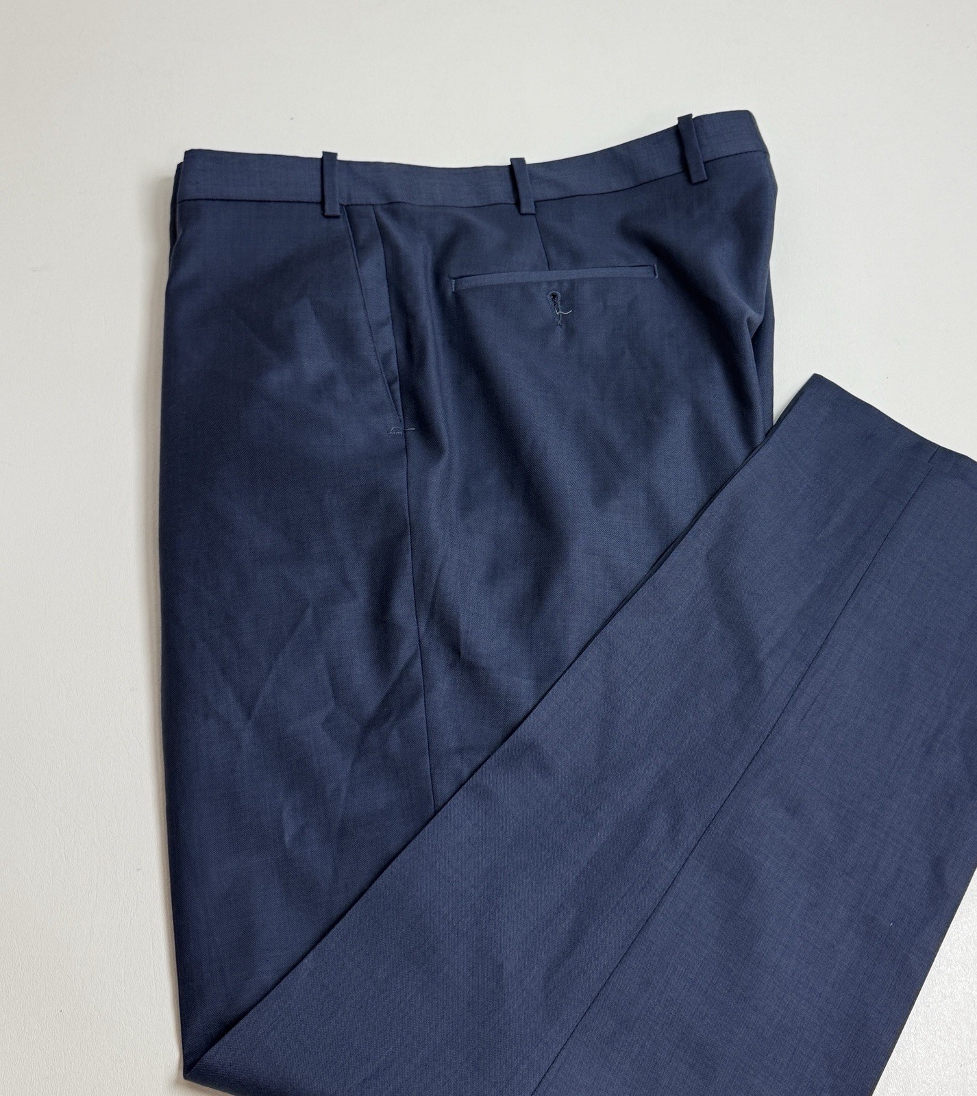 Peter Millar Solid Blue Flynn Style Flat Front Su… - image 2